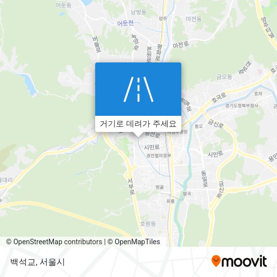 백석교 지도