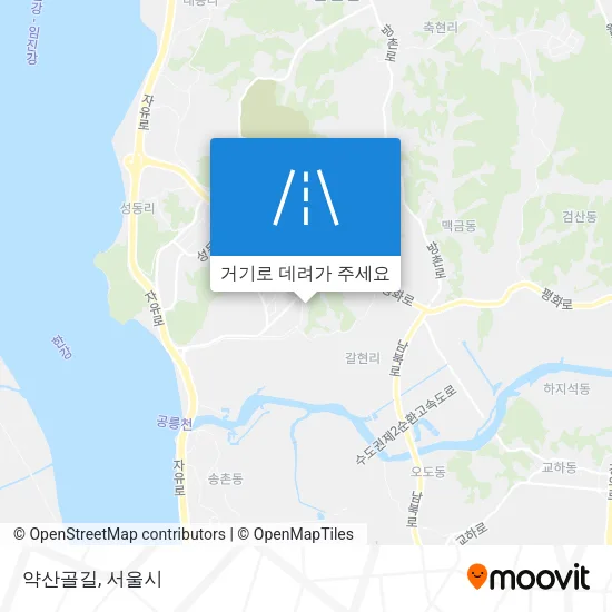 약산골길 지도