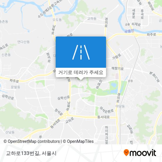 교하로133번길 지도