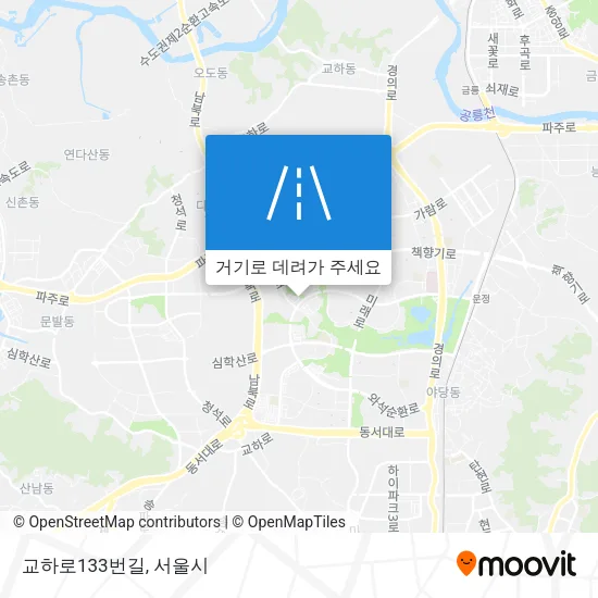 교하로133번길 지도