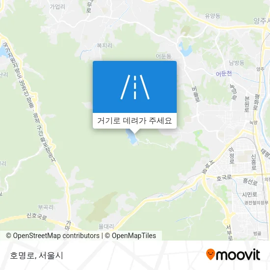 호명로 지도