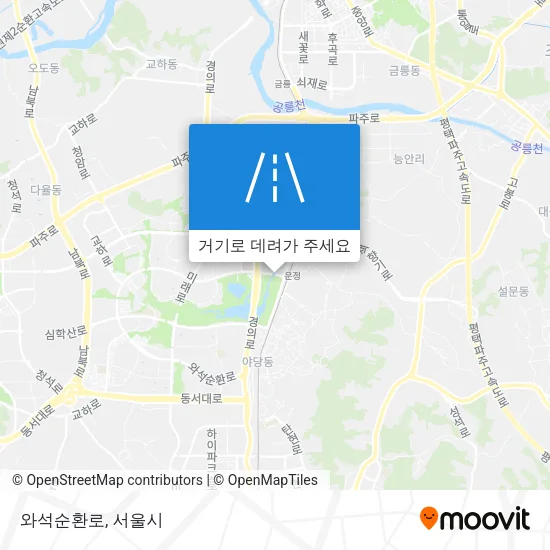와석순환로 지도