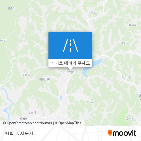백학교 지도