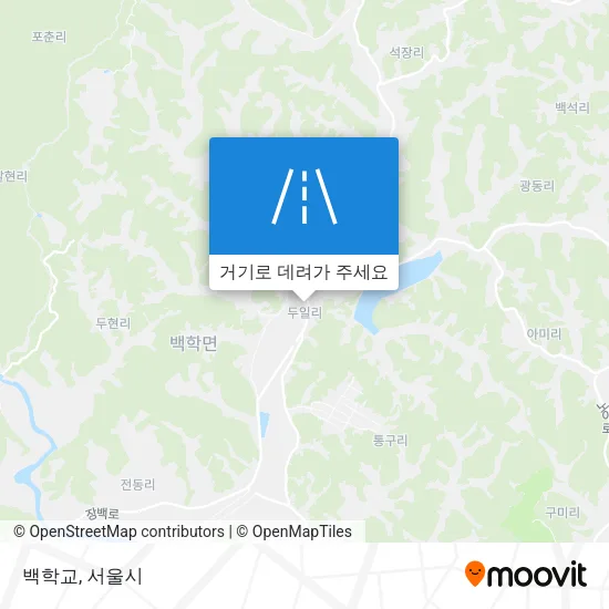 백학교 지도