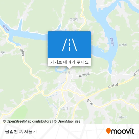 울업천교 지도