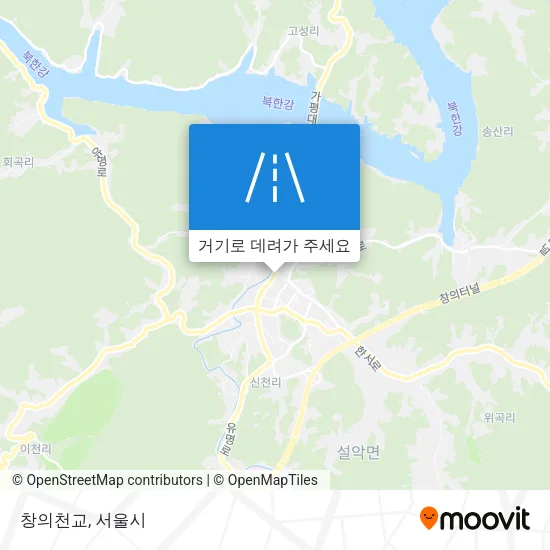 창의천교 지도