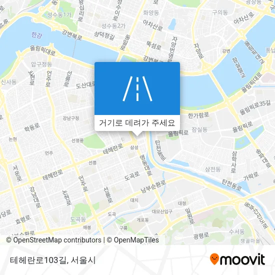 테헤란로103길 지도