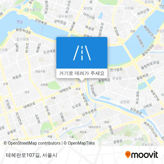 테헤란로107길 지도