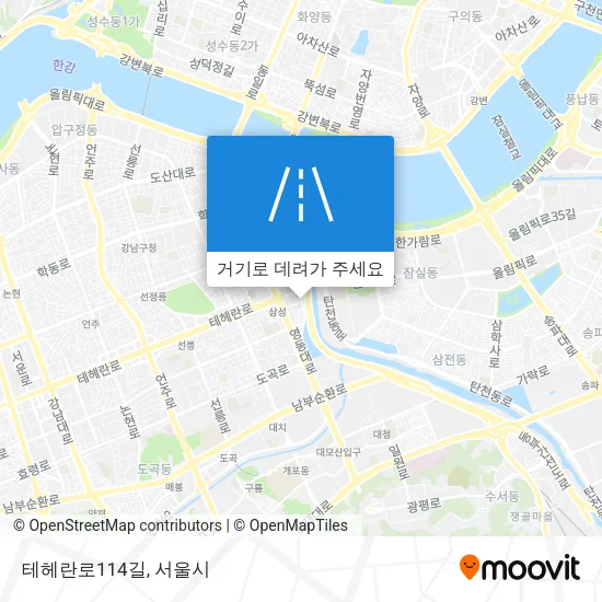 테헤란로114길 지도