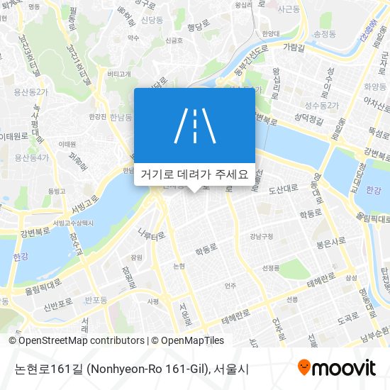 논현로161길 (Nonhyeon-Ro 161-Gil) 지도