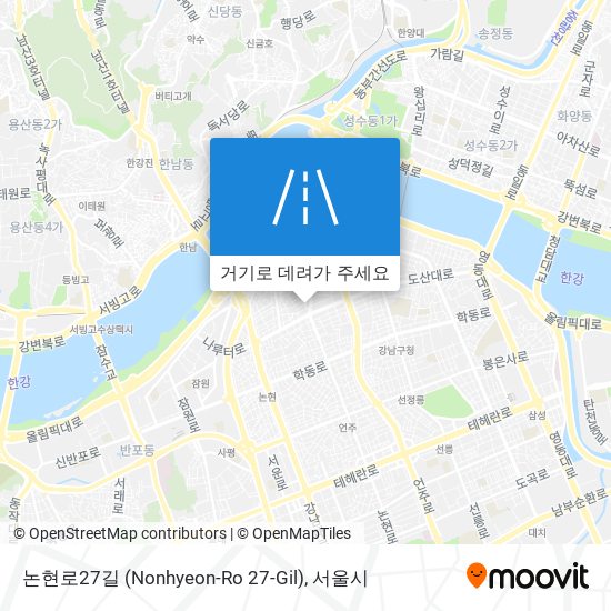 논현로27길 (Nonhyeon-Ro 27-Gil) 지도