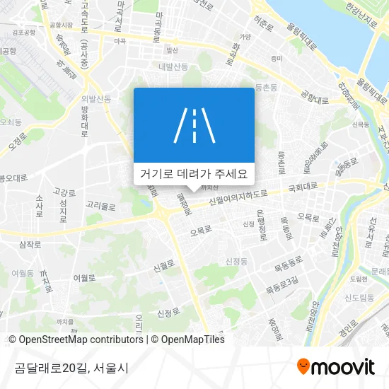 곰달래로20길 지도