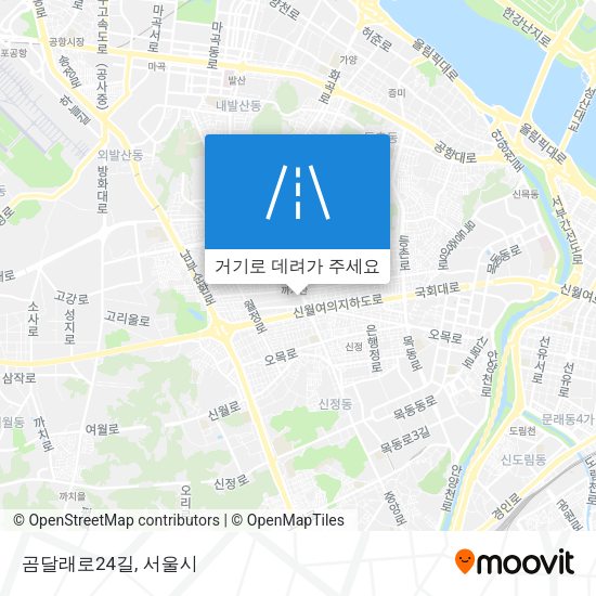 곰달래로24길 지도