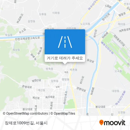 장제로1009번길 지도
