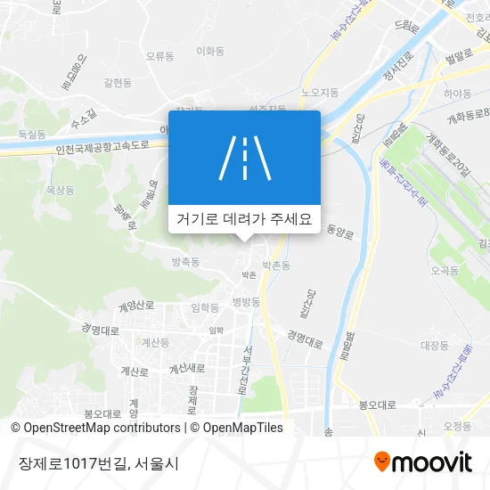 장제로1017번길 지도