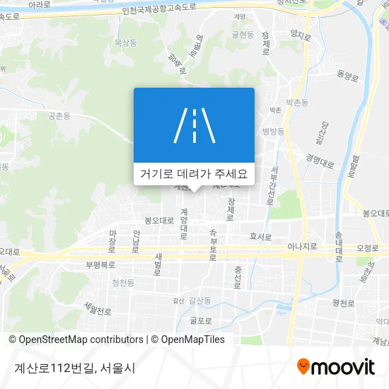 계산로112번길 지도
