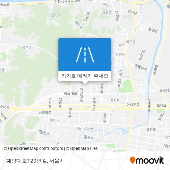 계양대로120번길 지도