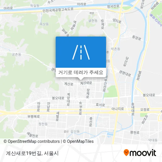 계산새로19번길 지도