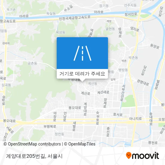 계양대로205번길 지도