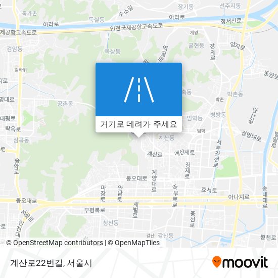 계산로22번길 지도