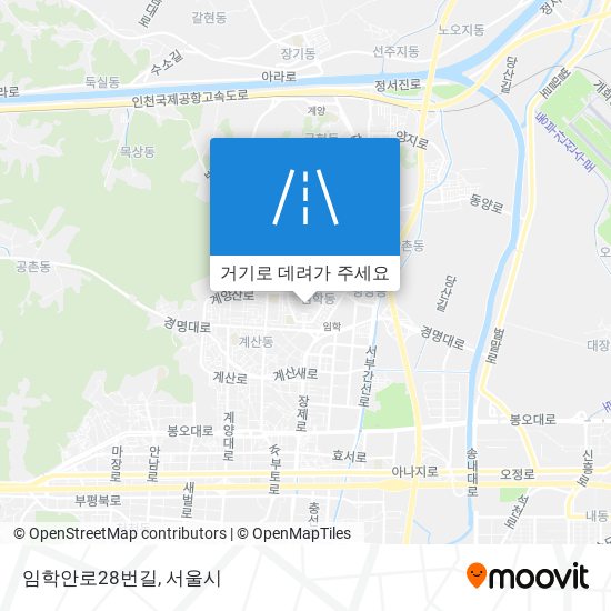 임학안로28번길 지도