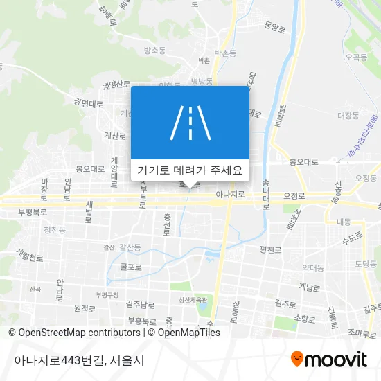 아나지로443번길 지도