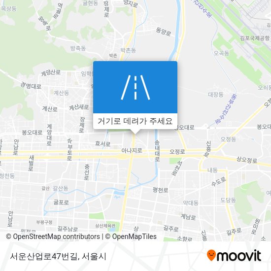 서운산업로47번길 지도