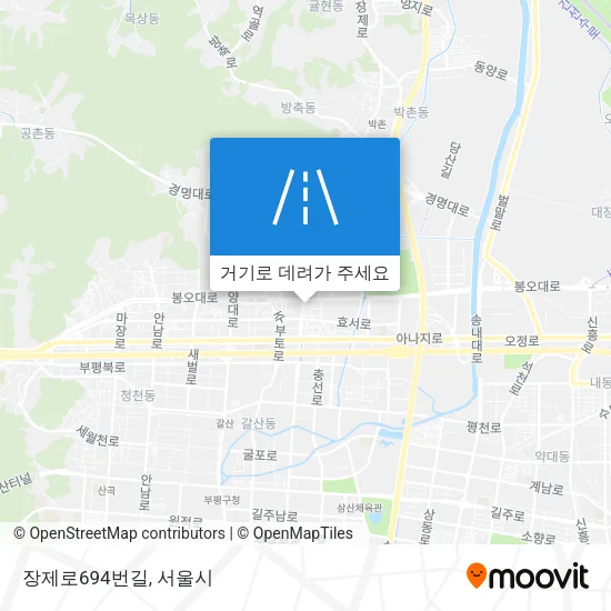 장제로694번길 지도