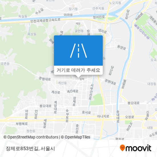 장제로853번길 지도