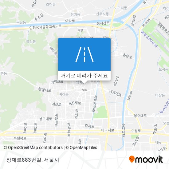 장제로883번길 지도