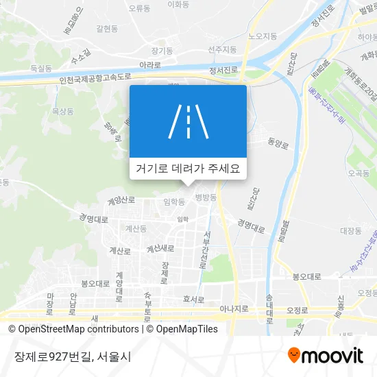 장제로927번길 지도