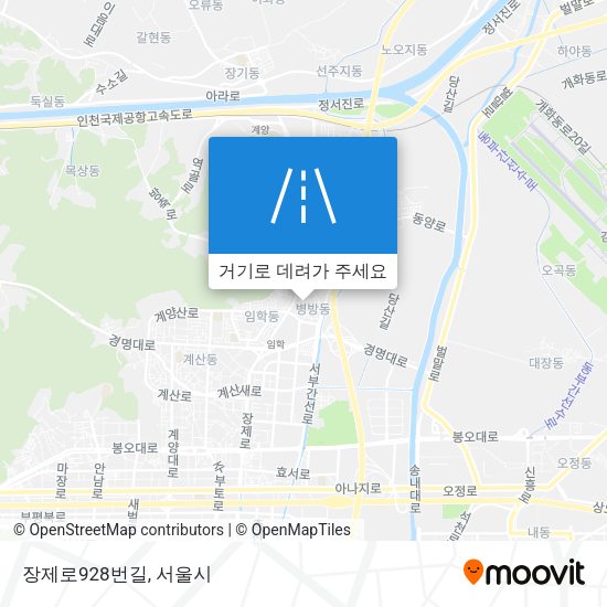 장제로928번길 지도