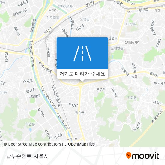 남부순환로 지도