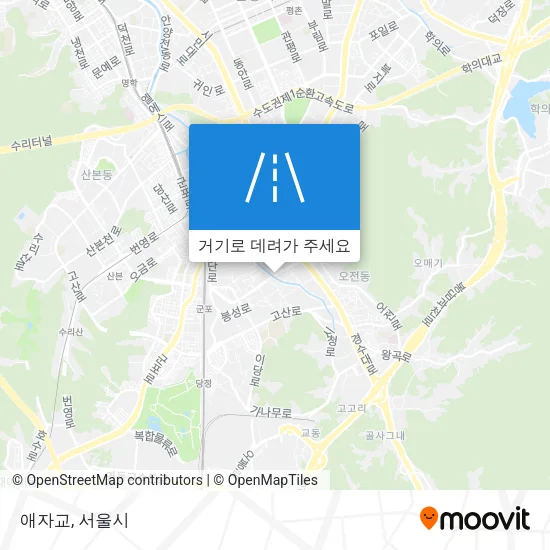 애자교 지도