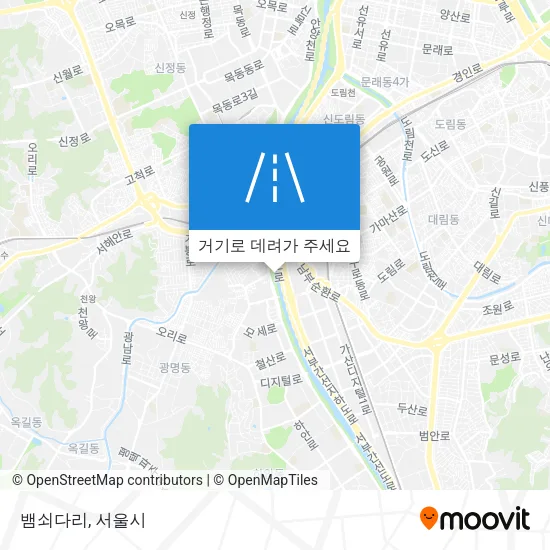 뱀쇠다리 지도