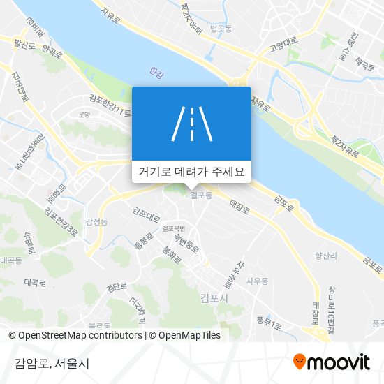 감암로 지도