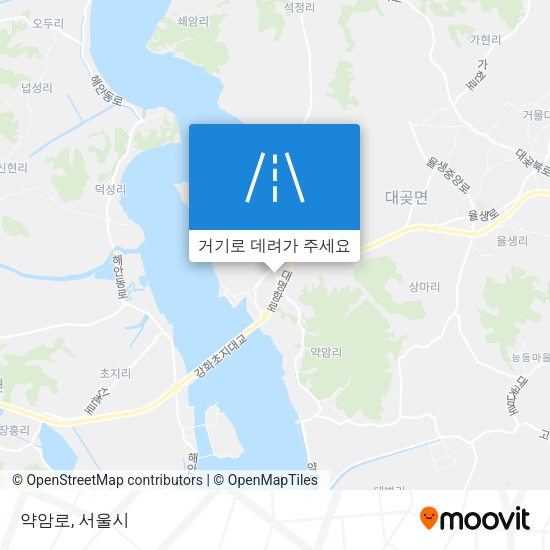 약암로 지도