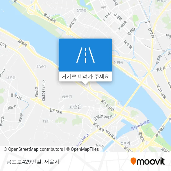금포로429번길 지도
