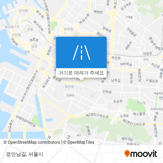 경인남길 지도
