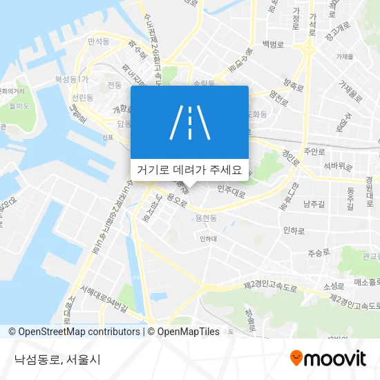 낙섬동로 지도