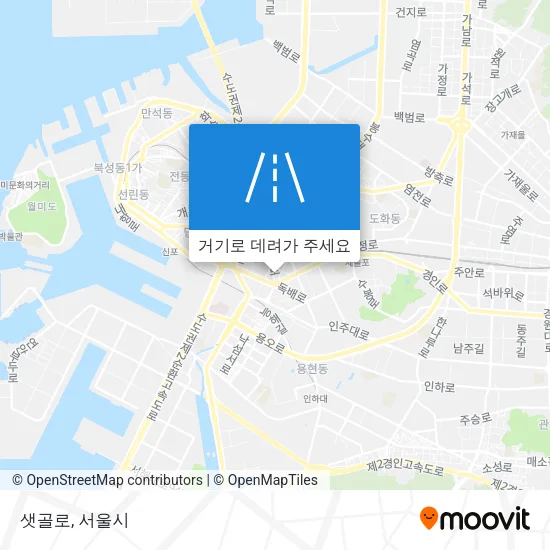 샛골로 지도