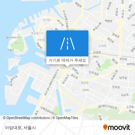 아암대로 지도