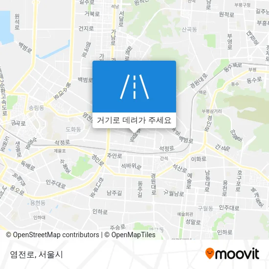 염전로 지도