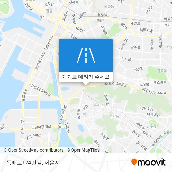 독배로174번길 지도
