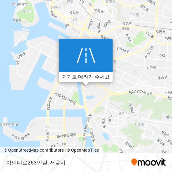 아암대로253번길 지도