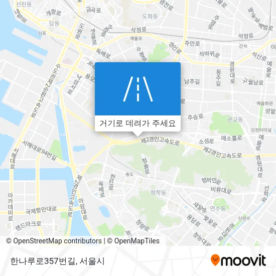 한나루로357번길 지도
