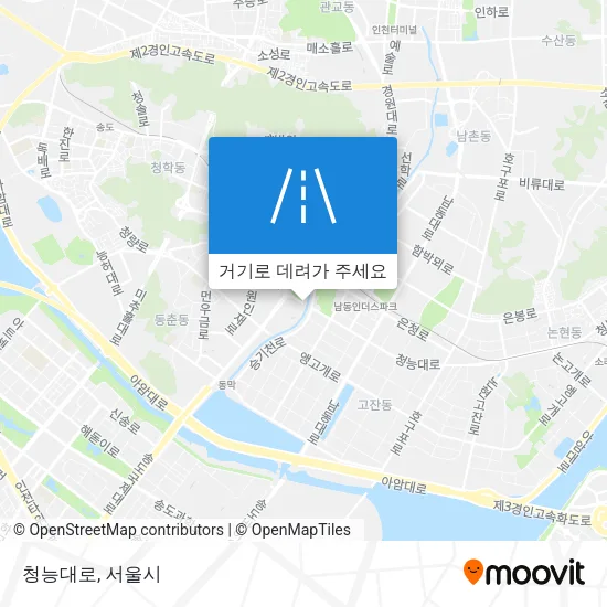 청능대로 지도