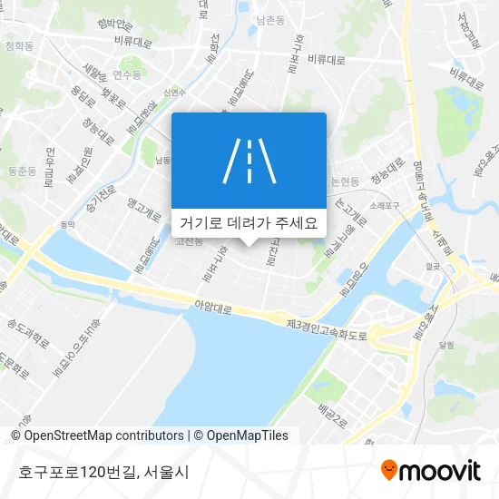 호구포로120번길 지도