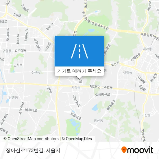 장아산로173번길 지도