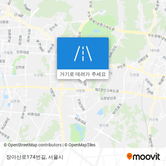 장아산로174번길 지도